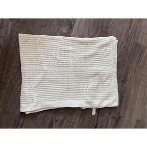 Nordstrom knit Baby blanket One side